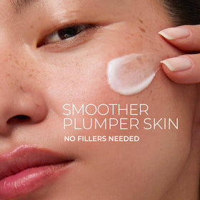RoC Hydration+ Moisturizer showing texture on hand