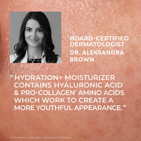 RoC Hydration+ moisturizer texture close-up