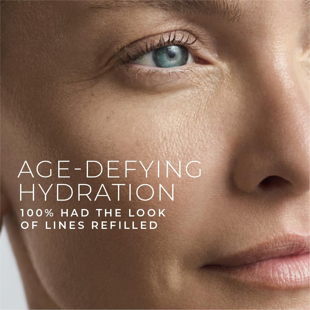 RoC Hydration+ Serum application on face