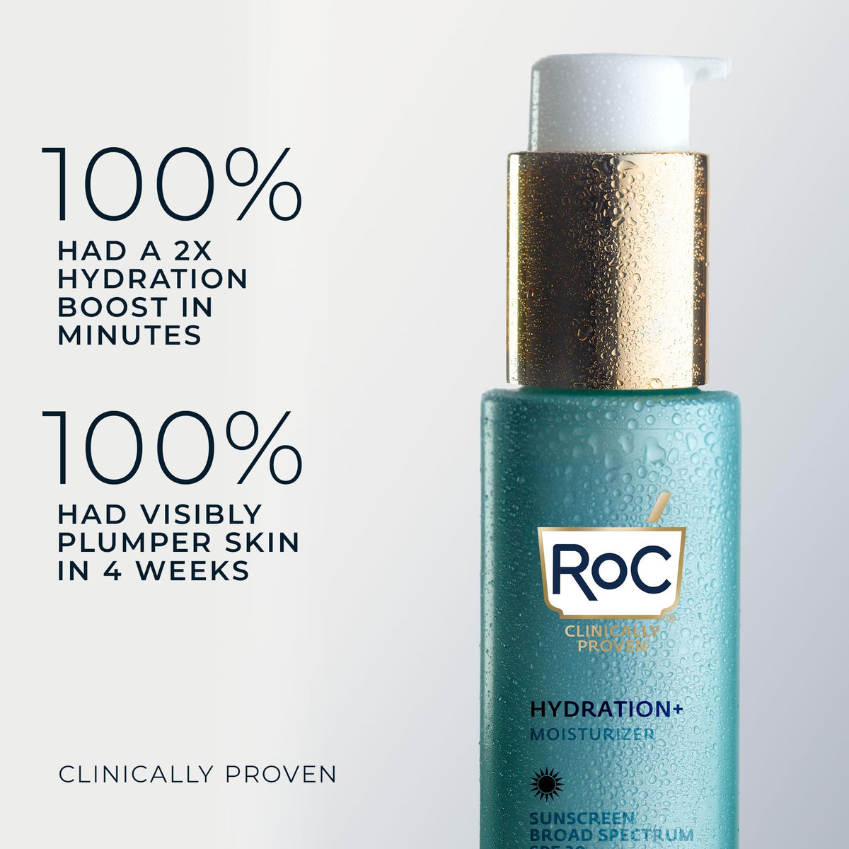 RoC Multi Correxion Face Moisturizer SPF 30 application on skin