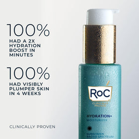 RoC Multi Correxion Face Moisturizer SPF 30 application on skin