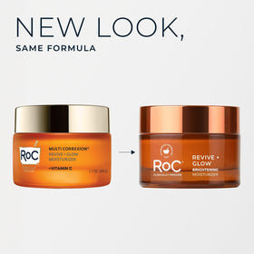 RoC Multi Correxion Revive + Glow Vitamin C Face Moisturizer in lifestyle setting