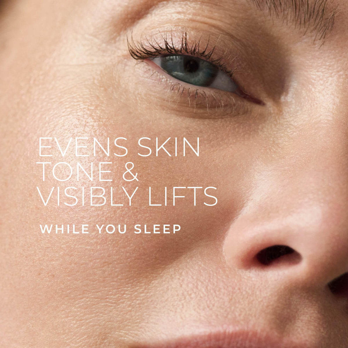 RoC Niacinamide Even Tone + Lift Night Cream application on skin