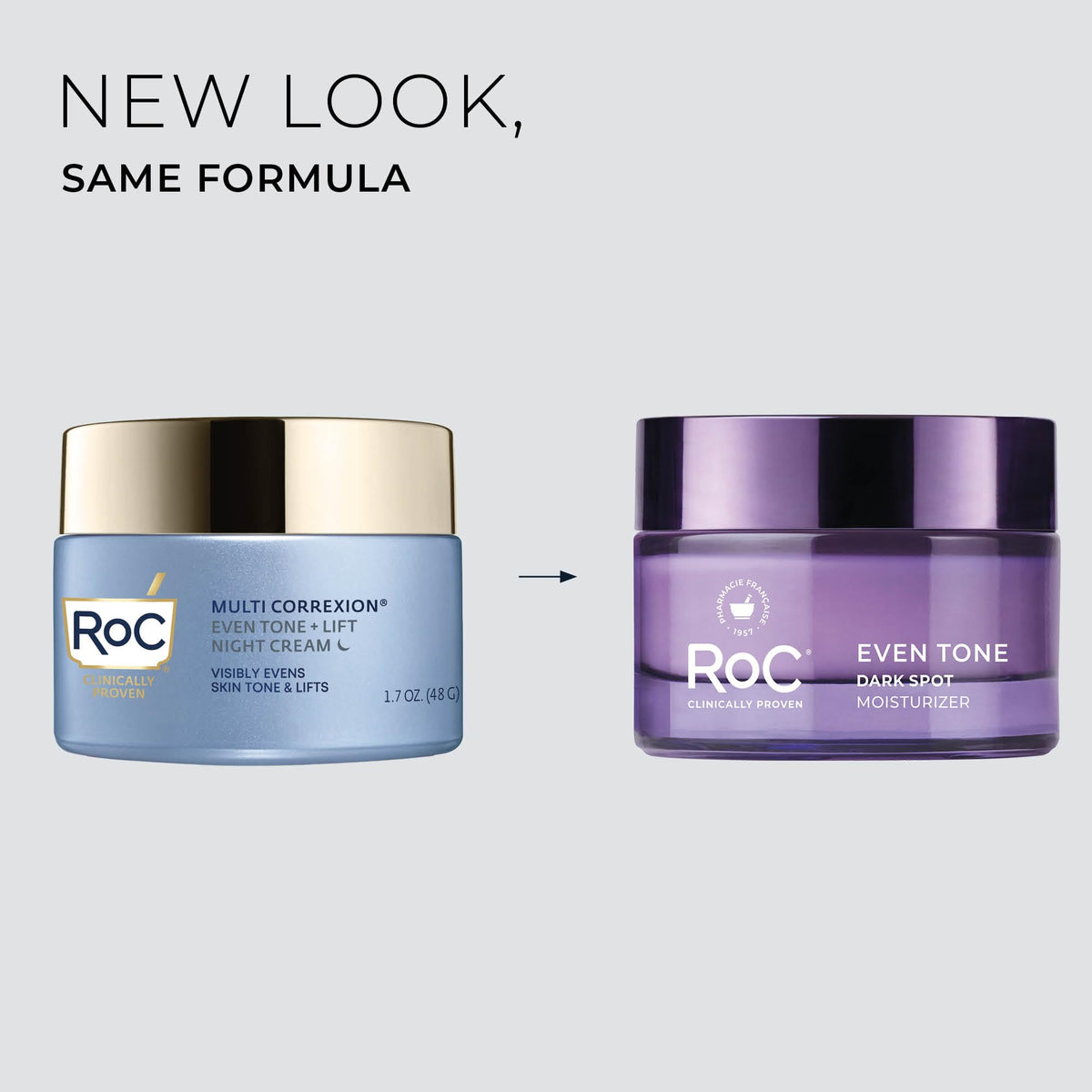 RoC Niacinamide Even Tone + Lift Night Cream texture close-up