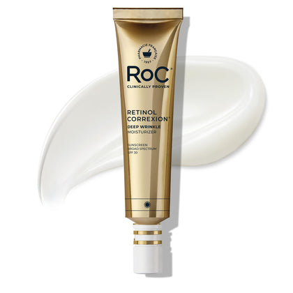 RoC Retinol Correxion Deep Wrinkle Daily Face Moisturizer SPF 30 front view