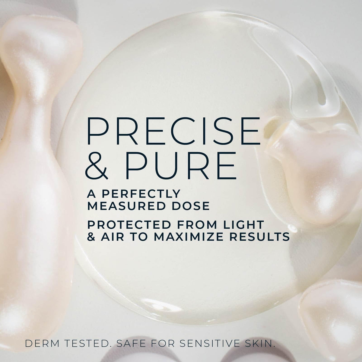 RoC Retinol Correxion Night Serum Capsules in hand