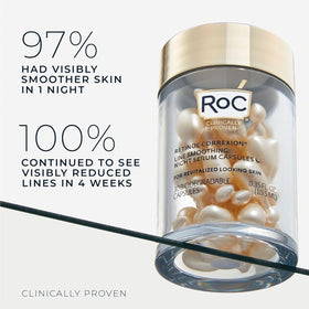 RoC Retinol Correxion Night Serum Capsules packaging