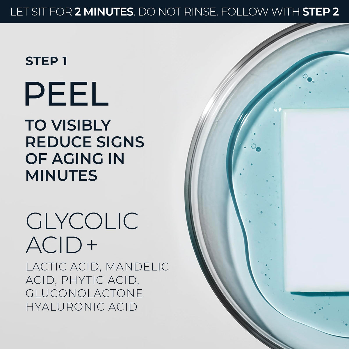 RoC Retinol Correxion Peel Pads ingredients list