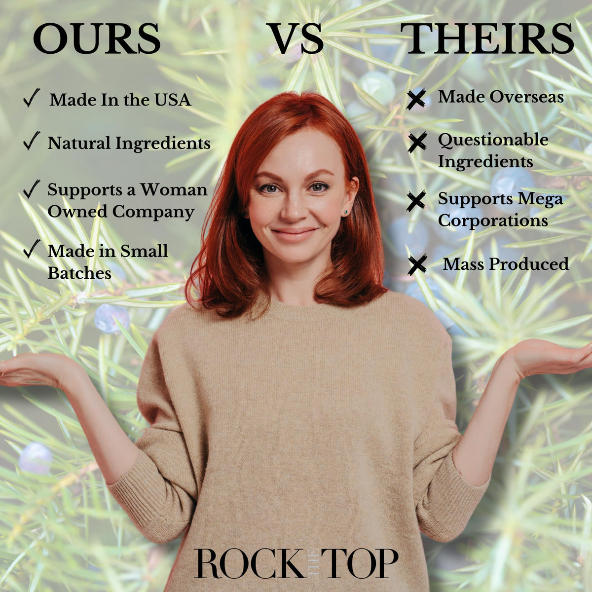 Rock the Top Magnesium Lotion lifestyle scene