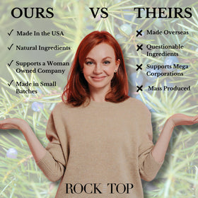 Rock the Top Magnesium Lotion lifestyle scene