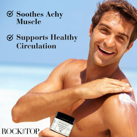 Rock the Top Magnesium Lotion packaging details