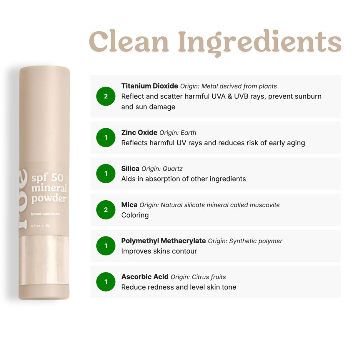 Roe Wellness SPF 50 Powder Sunscreen with a child applying it