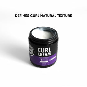 Rolda Curl Cream back view with usage instructions