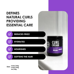 Rolda Curl Cream in a bathroom setting
