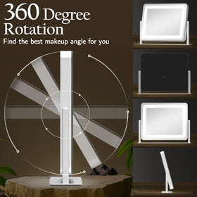ROLOVE Vanity Mirror sleek design in a modern bedroom