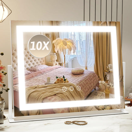 ROLOVE Vanity Mirror with Lights front view