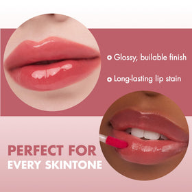 rom&nd Juicy Lasting Tint 11#PINK PUMPKIN in lifestyle setting
