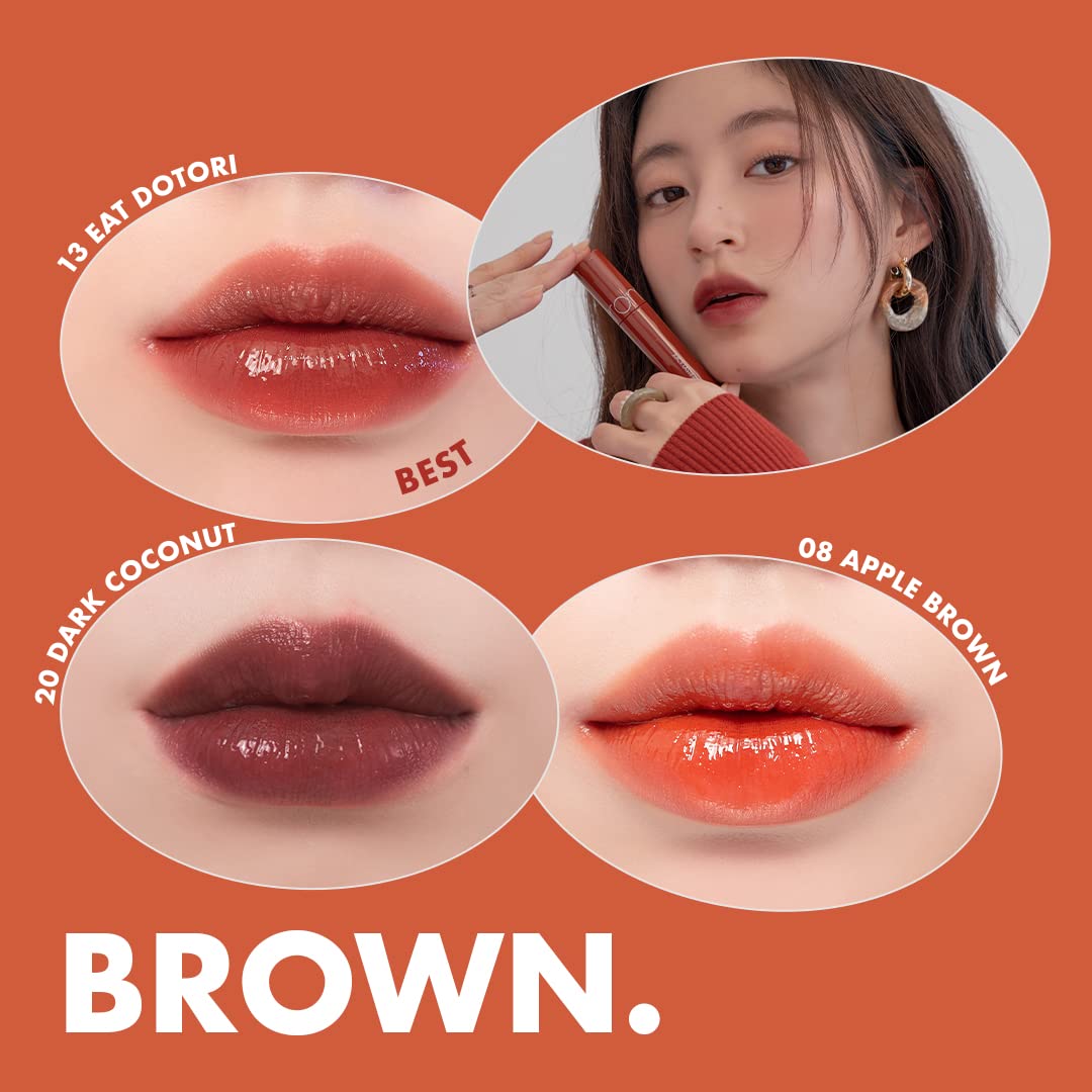 rom&nd Juicy Lasting Tint Cherry Bomb lifestyle shot