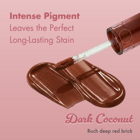 rom&nd Juicy Lasting Tint Dark Coconut applicator close-up