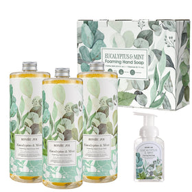 ROMIIE ZOI Eucalyptus & Mint Foaming Hand Soap 1000ml bottle front view