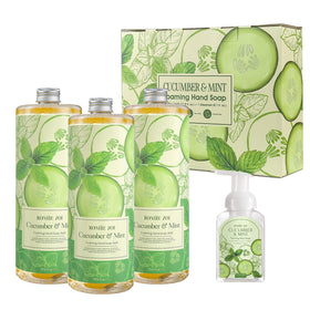 ROMIIE ZOI Foaming Hand Soap 3-Pack Cucumber Mint front view