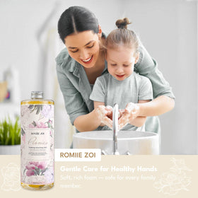 ROMIIE ZOI Foaming Hand Soap bottle with pump dispenser