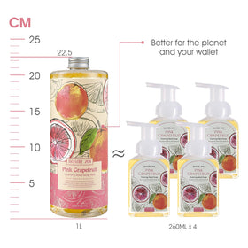 ROMIIE ZOI Foaming Hand Soap close-up of bottle