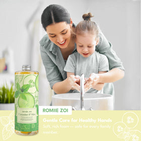 ROMIIE ZOI Foaming Hand Soap on kitchen counter