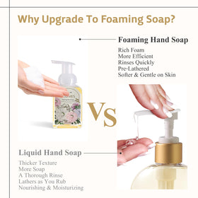 ROMIIE ZOI Foaming Hand Soap packaging with ingredients
