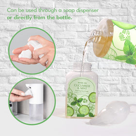 ROMIIE ZOI Foaming Hand Soap refill bottles stacked