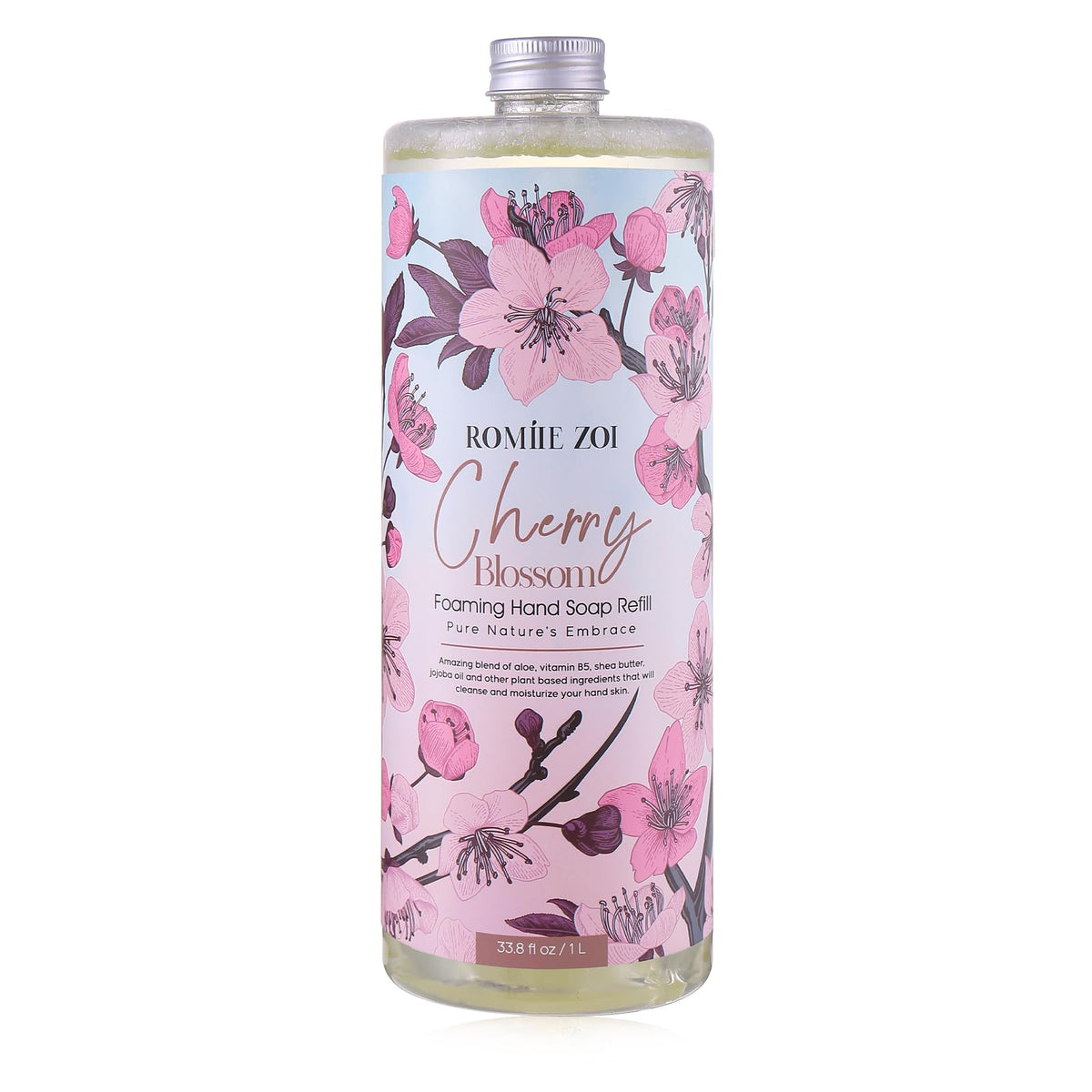 ROMIIE ZOI Foaming Hand Soap Refill Cherry Blossom front view