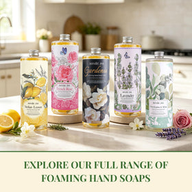 ROMIIE ZOI Foaming Hand Soap refill with jojoba oil and vitamin B5 ingredients