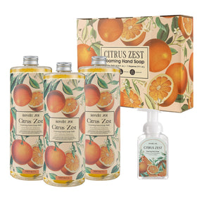 ROMIIE ZOI Foaming Hand Soap Refills Citrus Zest 33.8 Fl Oz front view