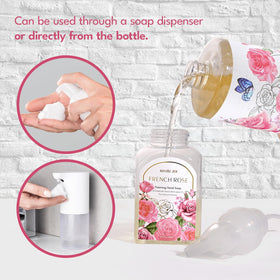ROMIIE ZOI Foaming Hand Soap with natural rose extracts