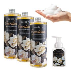 ROMIIE ZOI Gardenia Foaming Hand Soap 1000ml bottle front view