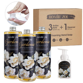 ROMIIE ZOI Gardenia Foaming Hand Soap packaging