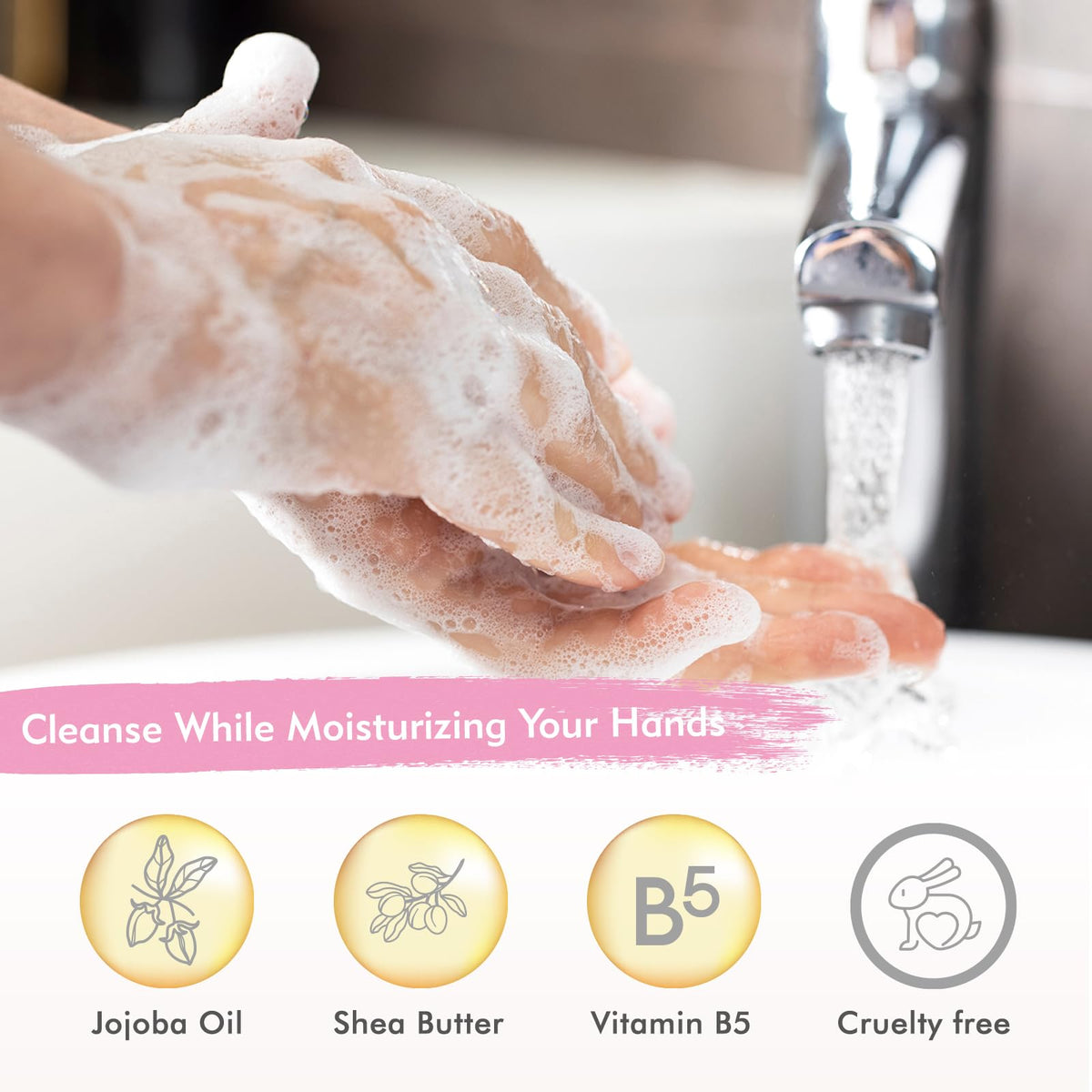 ROMIIE ZOI hand soap in a kitchen setting