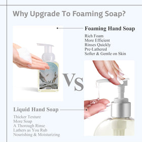 ROMIIE ZOI hand soap refill bottles with dispenser