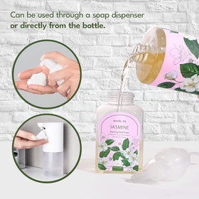 ROMIIE ZOI Jasmine Foaming Hand Soap packaging details