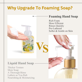 ROMIIE ZOI Lemon Foaming Hand Soap 3-pack arrangement