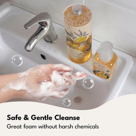 ROMIIE ZOI Lemon Foaming Hand Soap ingredients close-up