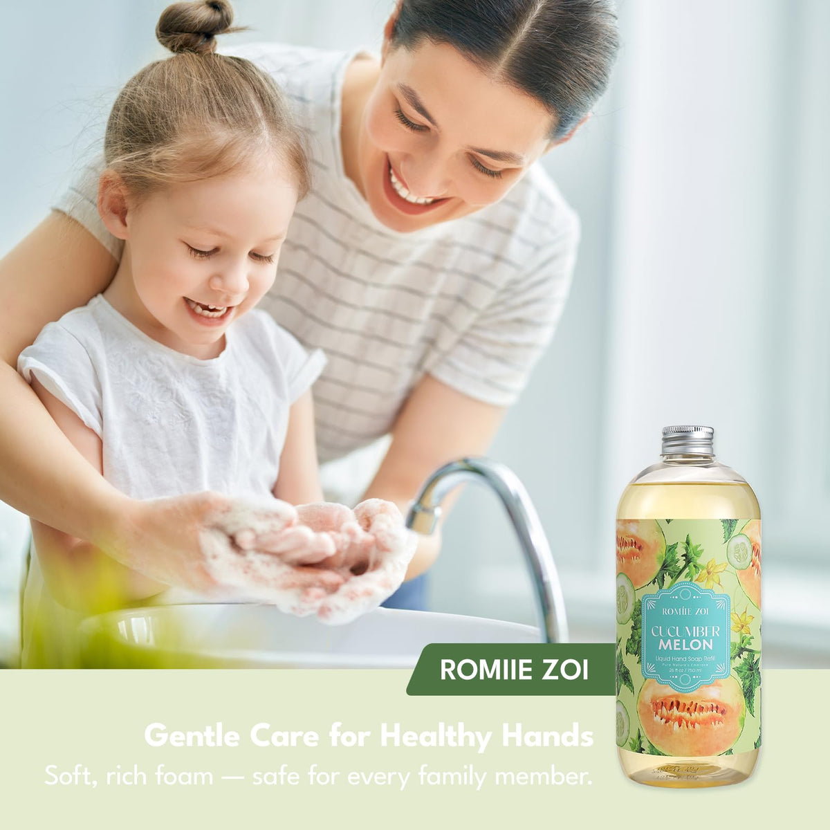 ROMIIE ZOI Liquid Hand Soap elegant packaging for gifting