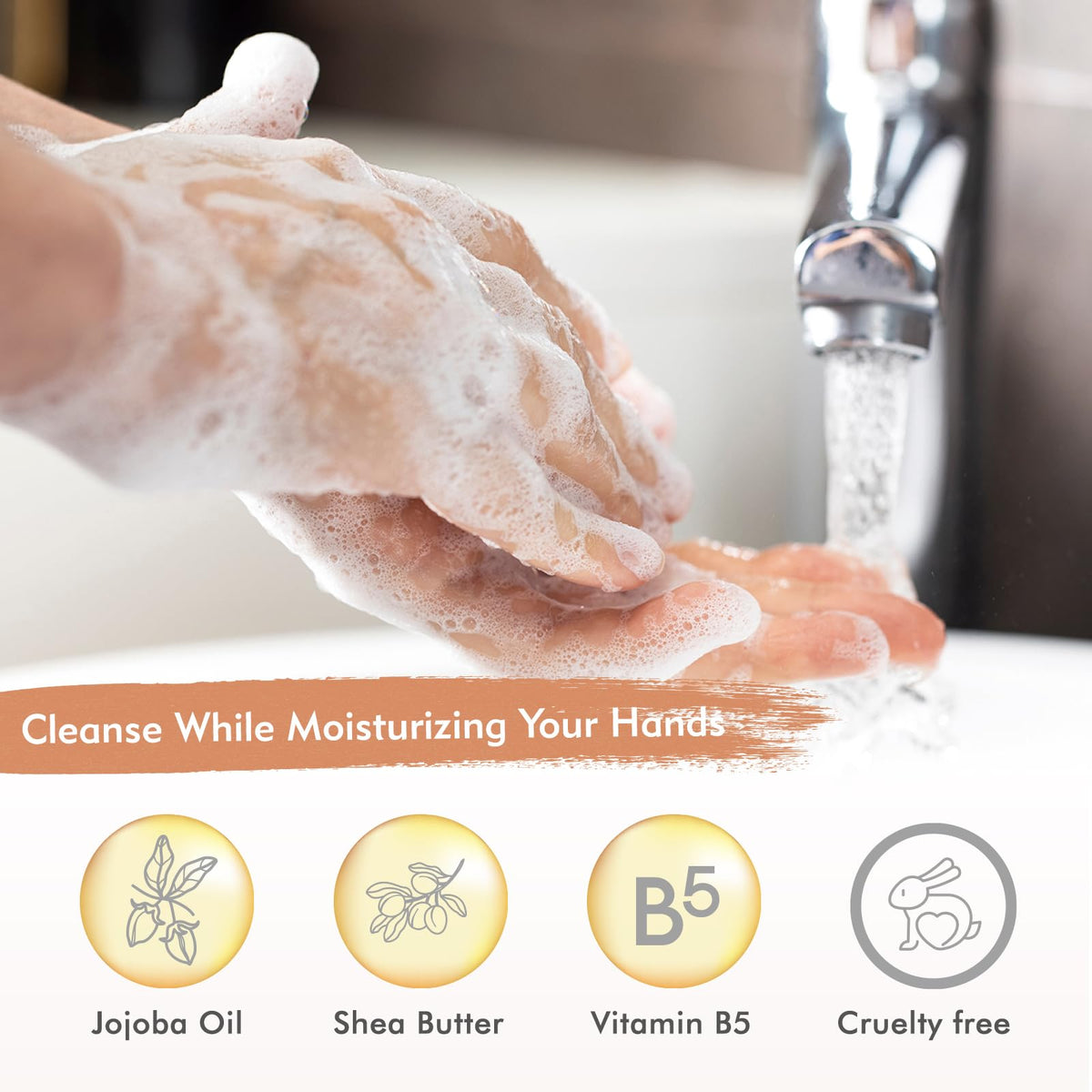 ROMIIE ZOI Liquid Hand Soap in kitchen setting