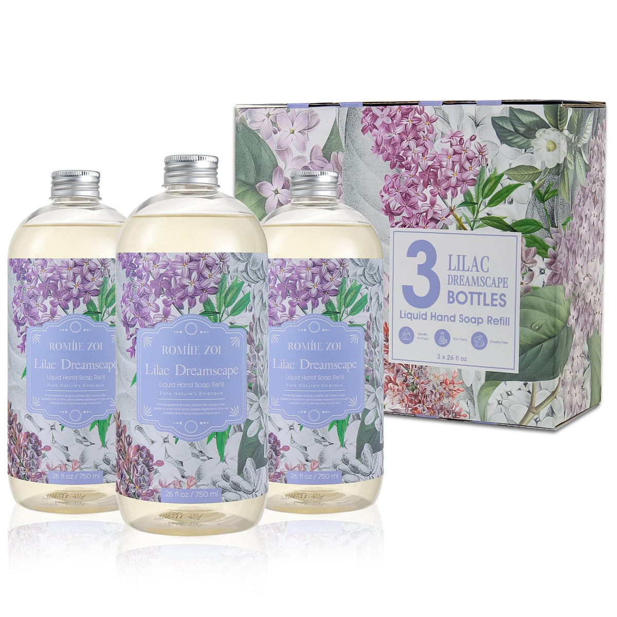 ROMIIE ZOI Liquid Hand Soap Refill 26 Fl Oz front view