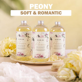 ROMIIE ZOI Liquid Hand Soap Refill 26 Fl Oz Peony side view