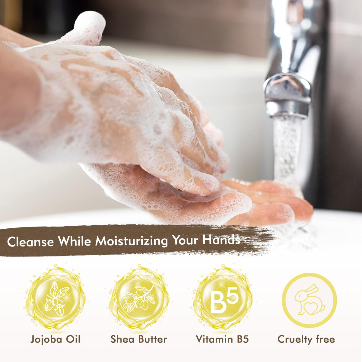 ROMIIE ZOI Liquid Hand Soap Refill 3-Pack Lemon 26 Fl Oz packaging