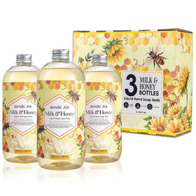 ROMIIE ZOI Liquid Hand Soap Refill 3-Pack packaging front view