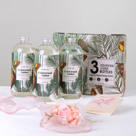 ROMIIE ZOI Liquid Hand Soap Refill Cedarwood in elegant gift packaging