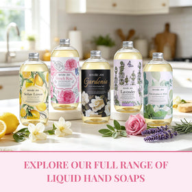 ROMIIE ZOI Liquid Hand Soap Refill Rose 750ml packaging