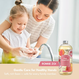 ROMIIE ZOI Liquid Hand Soap refill spout detail